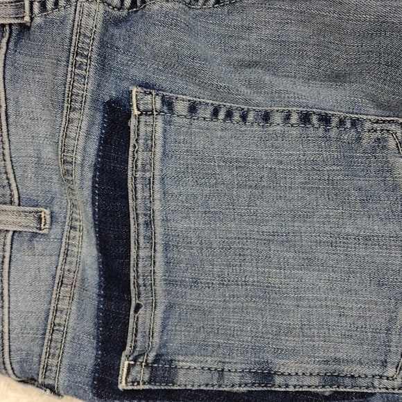 Ariat Bombshell Jordana Blue Medium Wash High Rise Straight Leg Boyfriend Jean - Picture 14 of 16